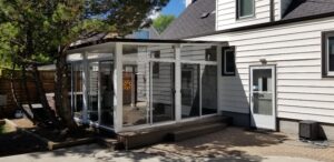 Want to keep your trees? Our sunrooms can fit any backyard