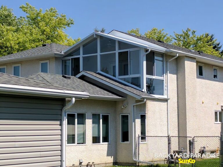 balcony enclosure in east st paul manitoba