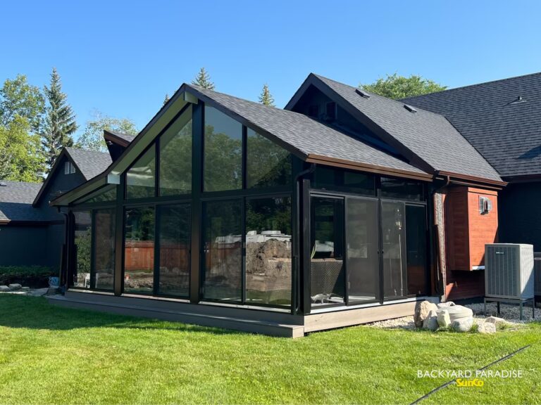 black gable sunroom oakbank manitoba
